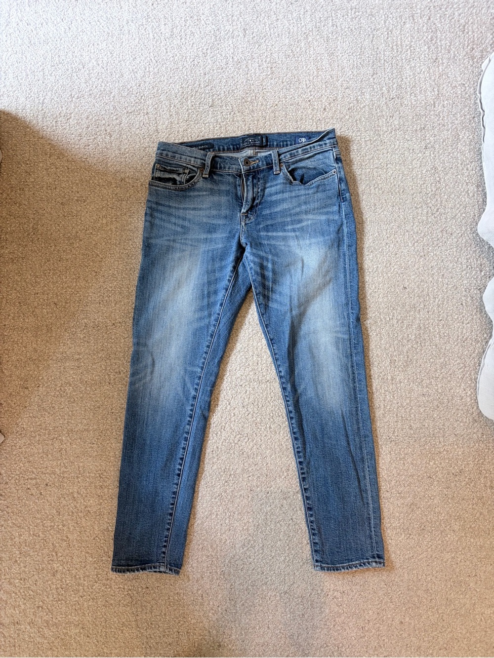 Lucky Brand Women's Faded Blue Skinny Jeans